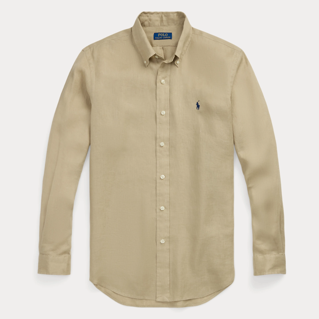 ESPAÑA - Camisa clásica RL de lino