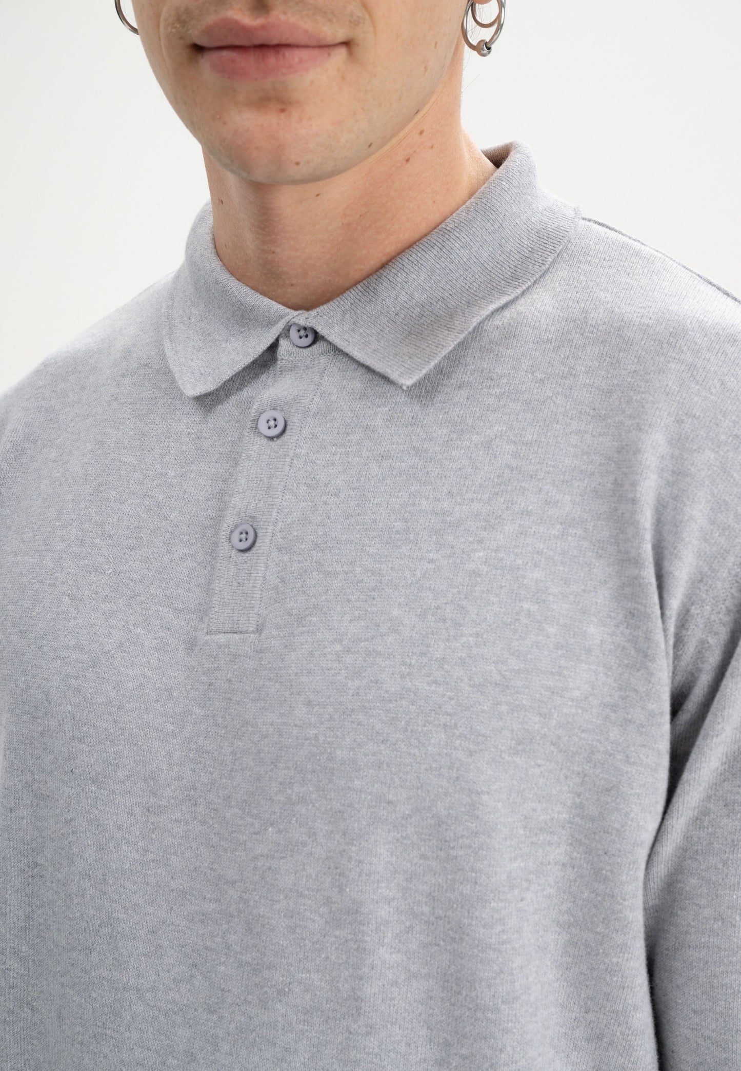 Polo de Punto de Manga Larga Style HARISH