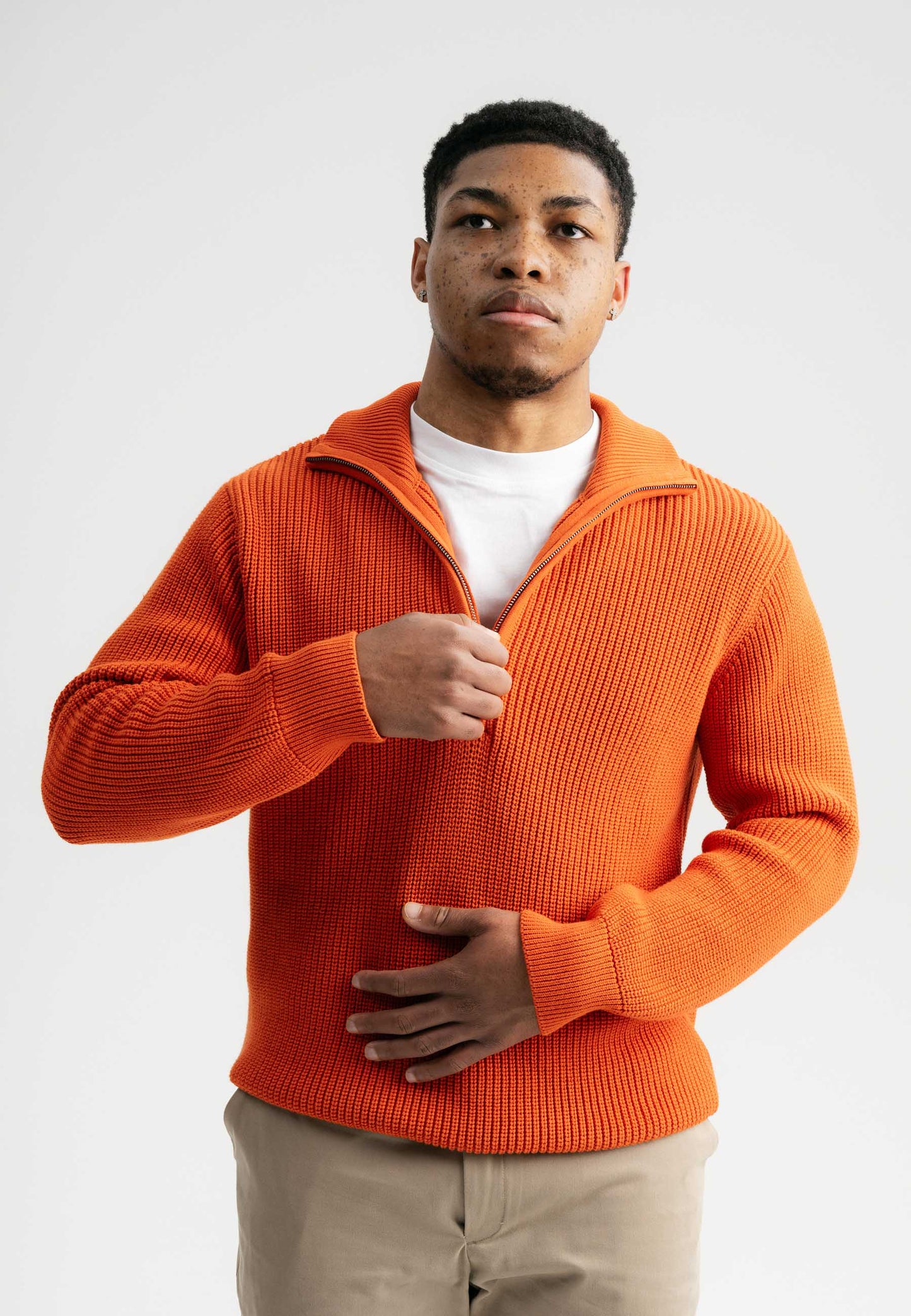 Jersey de Cuello Alto Acanalado Style UDAI