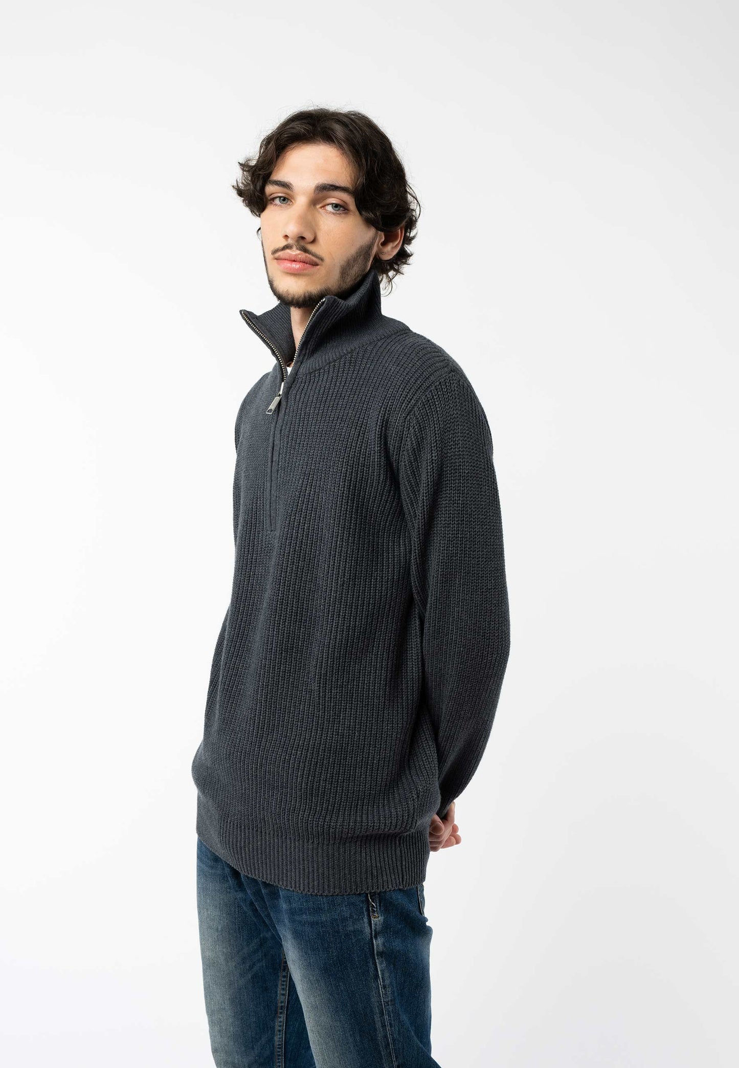 Jersey de Cuello Alto Acanalado Style UDAI