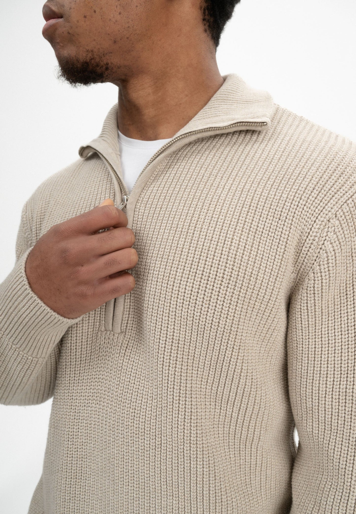 Jersey de Cuello Alto Acanalado Style UDAI